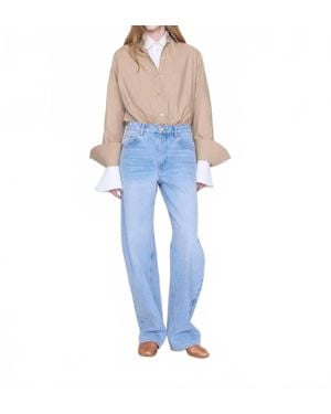 OSSOU Rider Straight Leg Jeans - Blue