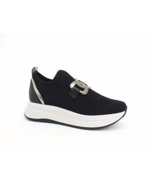Softwaves Simone Slip-On Shoes - Black