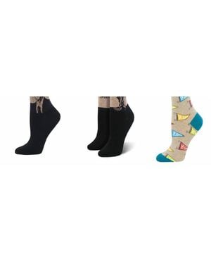 Socksmith Reagan & Lady Justice & Vegan Flag Socks - Black