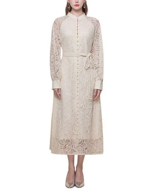 Kaimilan Midi Dress - Natural