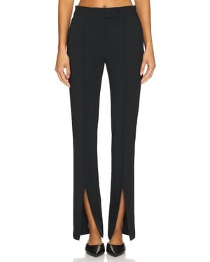 Pistola Diana Front Slit Tailored Trouser - Black