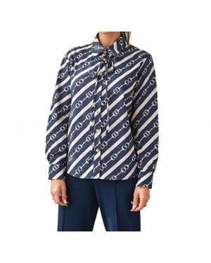 Care Tucker Secretariat Poplin Shirt - Blue