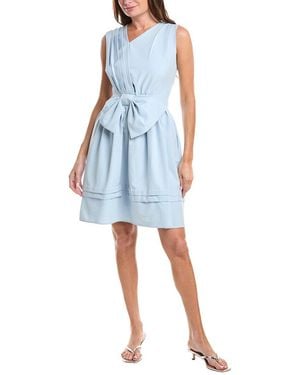 Gracia Sleeveless Cocktail Dress - Blue