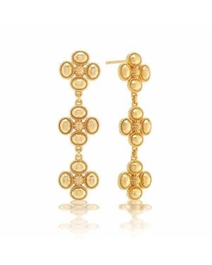 Capucine de Wulf Berry Clover Linear Earrings - Metallic