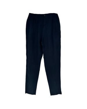 Giorgio Armani Pleated Pants - Blue
