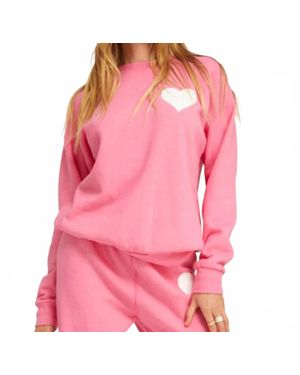 SPRWMN Heart Sweatshirt - Pink