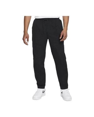 Nike Sportswear Tech Essentials Pants Drawstring Waist Kfc346 - Black