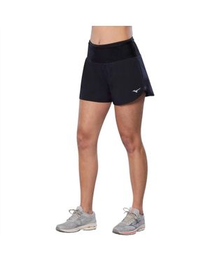 Mizuno Multi Pocket Running Short - Blue