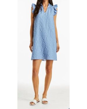Drew Zoe Chambray Dress - Blue