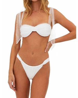 Beach Riot Drea Bathing Suit Top - Brown