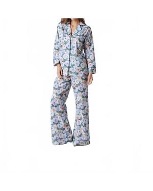 Noblesse Oblige Liberty Pajamas Bottom - Blue
