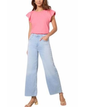 Nation Ltd Lorna Ruffle Tank Top - Blue