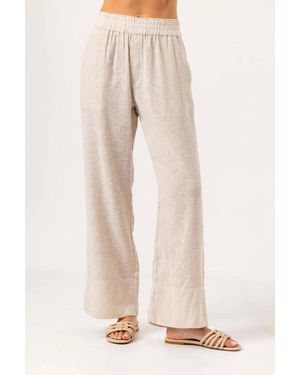 Sundays Weave Victoria Pants - Natural