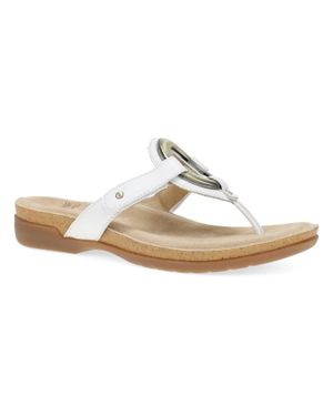 Dansko Rosalia Thong Sandals - White