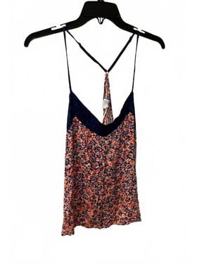 Pj Salvage Blueberry Fields Cami - Red
