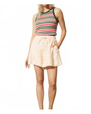 FRNCH Nunzia Stripe Tank Top - Natural