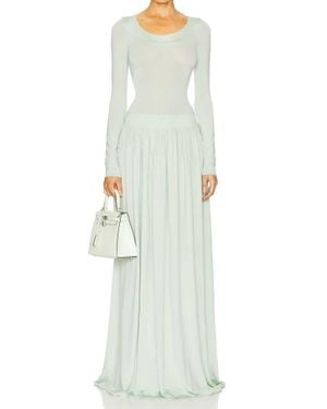 Helsa Aesther Jersey Dress - White