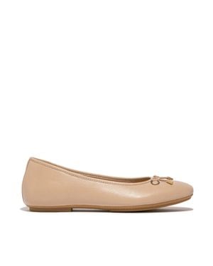 Fitflop Delicato Bow Ballerina - Natural