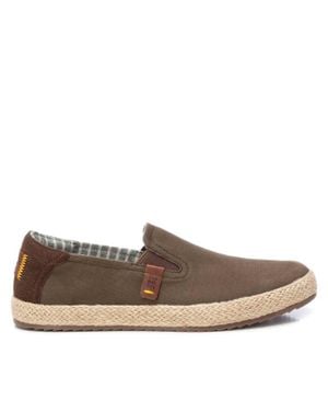 Xti Canvas Boat Shoes - Brown