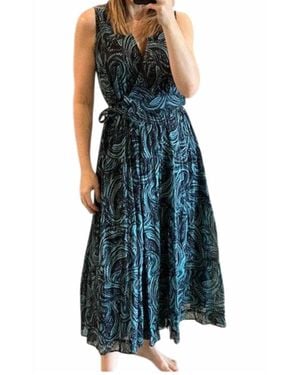 Karina Grimaldi Summer Maxi Dress - Green