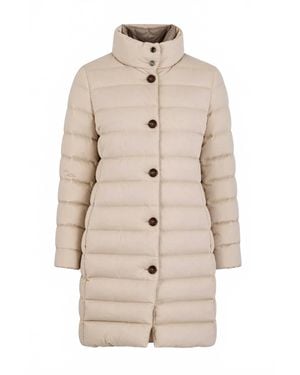 Moorer Down Coat - Natural