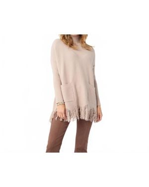 Coco + Carmen Lois Mock Neck Sweater - Gray