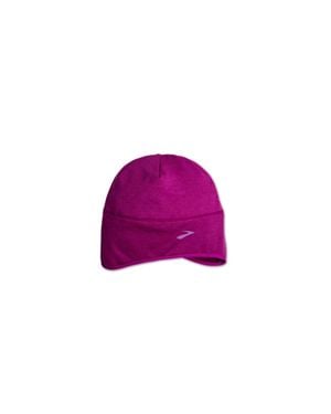 Brooks Notch Thermal Beanie - Purple