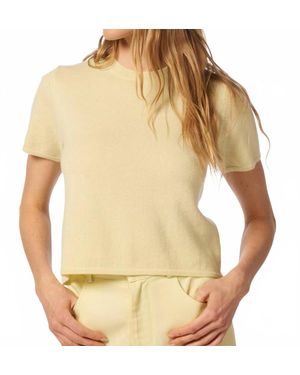SABLYN Charleston Relaxed Crewneck Top - Natural