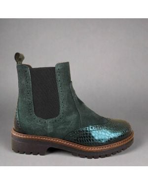 Eric Michael Charo Boots - Green