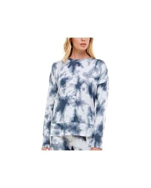 Roudelain Whisper Luxe Drop Shoulder Pajama Top - Blue