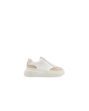 Shu Shop Britney Platform Sneakers - White