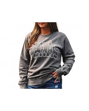 Zutter Texas Crew Sweatshirt - Black