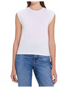 Goldie Lewinter Signature Cap Sleeve Top - Blue