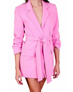 Endless Rose Sadie Singh Blazer - Pink