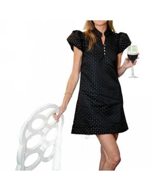 Sail To Sable Button Front Dress - Black