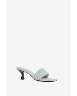 IRO Lolanda Denim Sandal - White