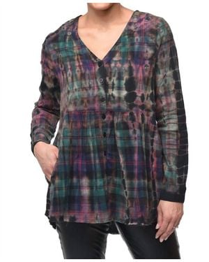 Tulip Clothing Rosalinda Top - Gray