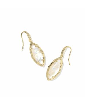 Kendra Scott Ophelia Small Drop Earrings - Metallic
