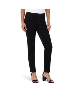 Liverpool Jeans Company Liverpool Los Angeles Gia Glider Jeans Mid Rise Ankle Gbo1985 - Black