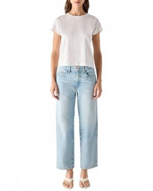 Amo Denim Billie Straight Leg Jeans - Blue