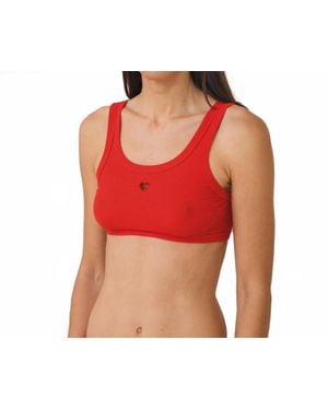 Baserange Heart Bra - Red