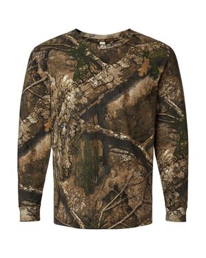 Code Five Realtree Camo Long Sleeve T-Shirt - Green