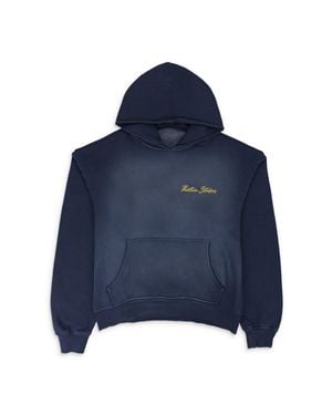 THIRTEENTH STUDIO Faded Hoodie - Blue