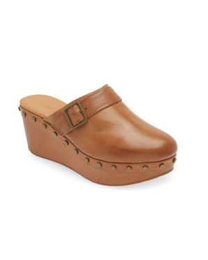 Chocolat Blu Yogi Wedge Mule - Brown