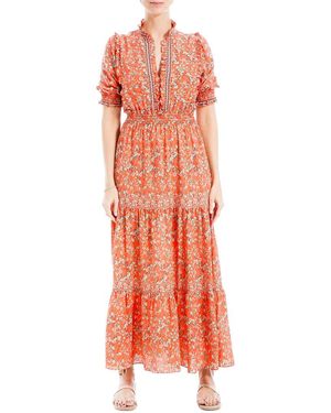Max Studio Maxi Dress - Orange