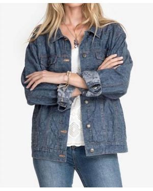 Johnny Was Qiva Denim Jacket - Blue