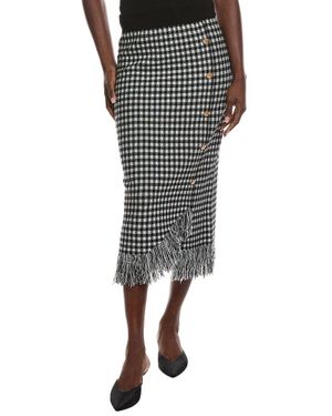 Nanette Lepore Midi Skirt - Black