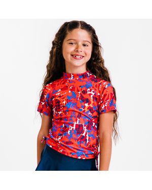Calypsa Girl's Surfer Swim Top - Red