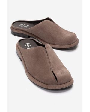 Forever & Always Shoes Tansy Leather Mule - Brown