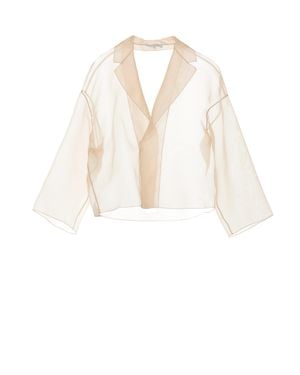 Antonelli Emma Classic Lapel Blazer - White